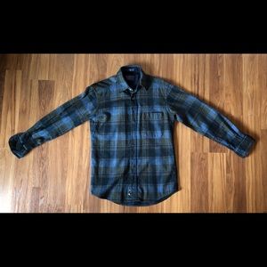 Pendleton 100% wool plaid shirt